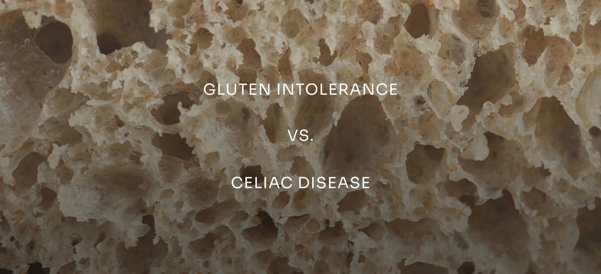 What's the difference? Gluten Intolerance vs. Celiac Disease