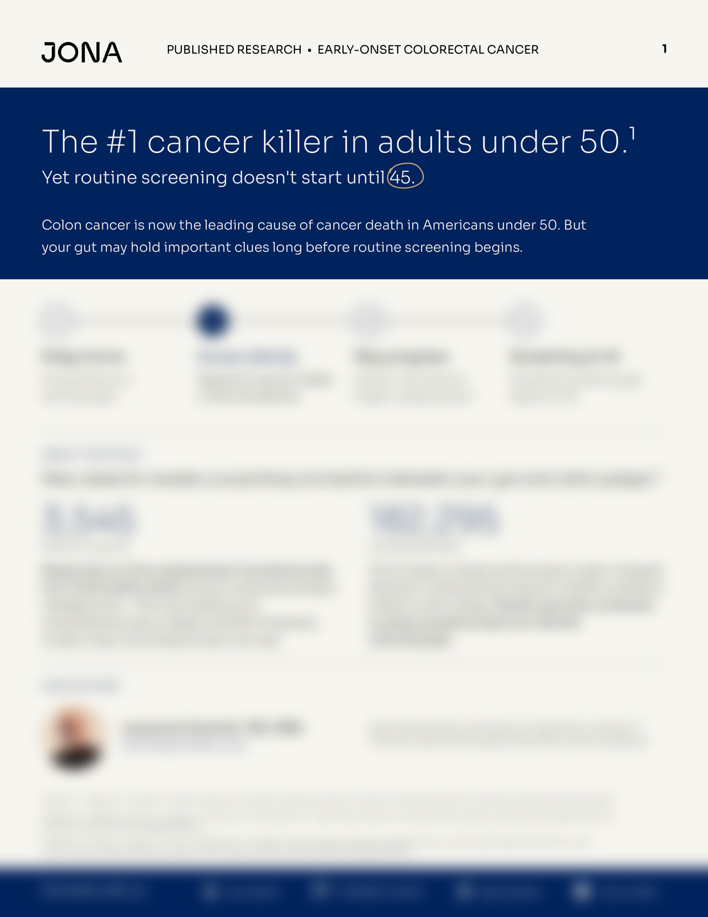 What could your gut reveal about your colorectal health? background image