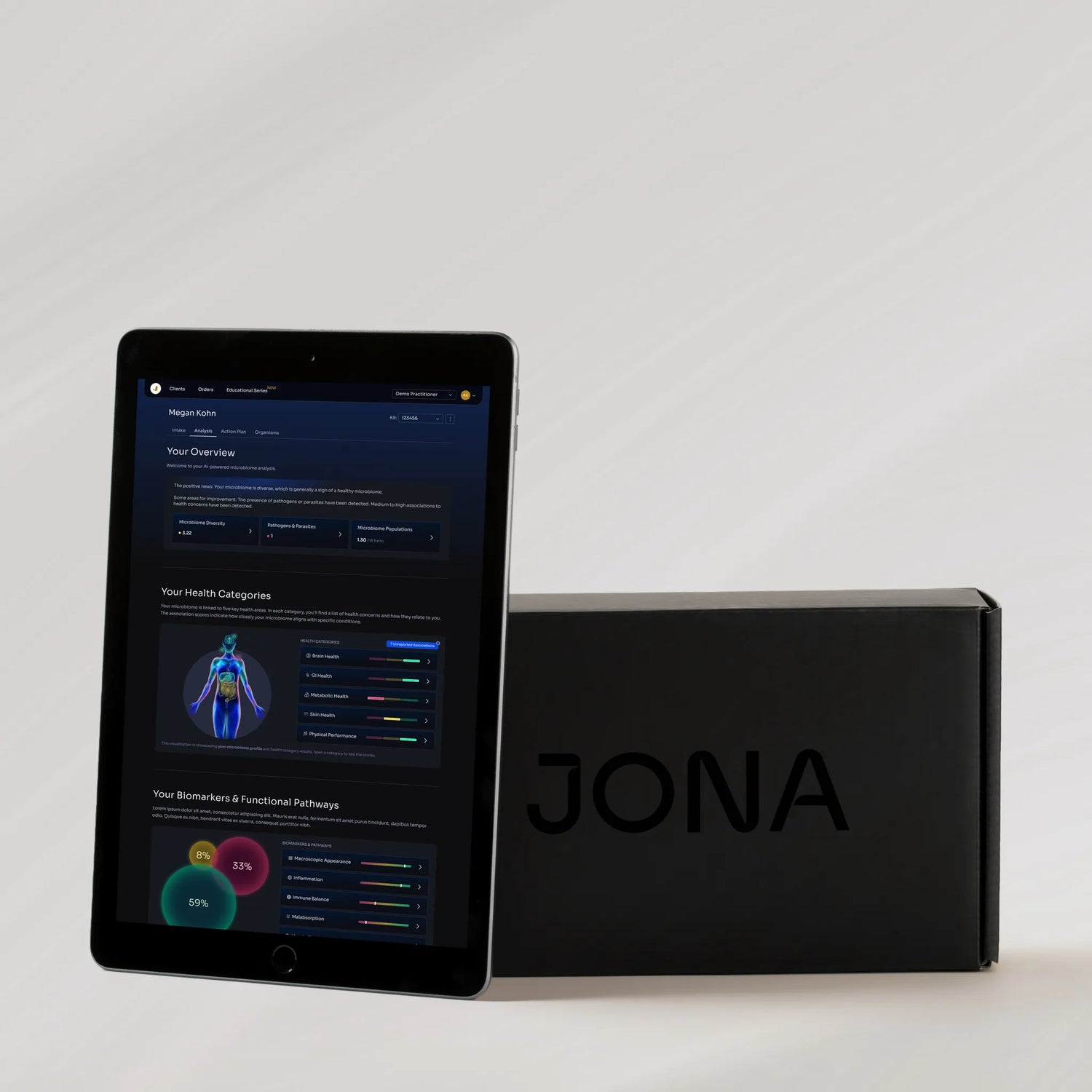 Jona Clinical Gut Microbiome Analysis Advanced